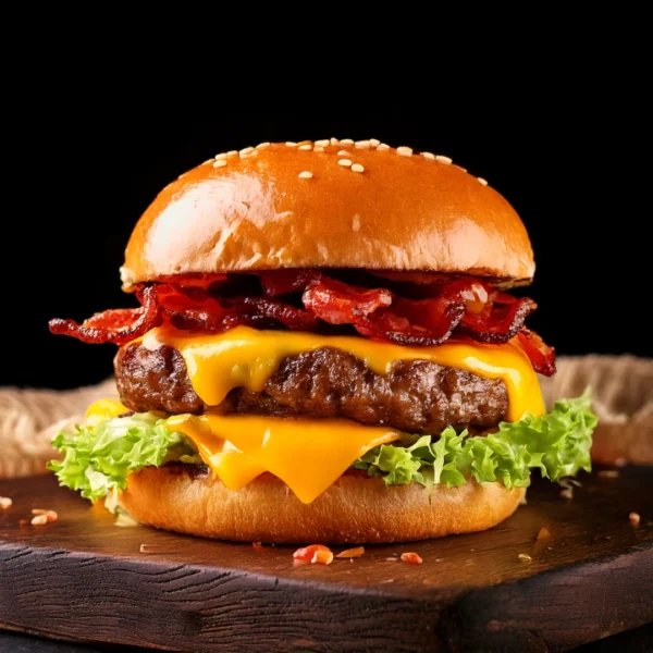 Doble Cheddar & Bacon